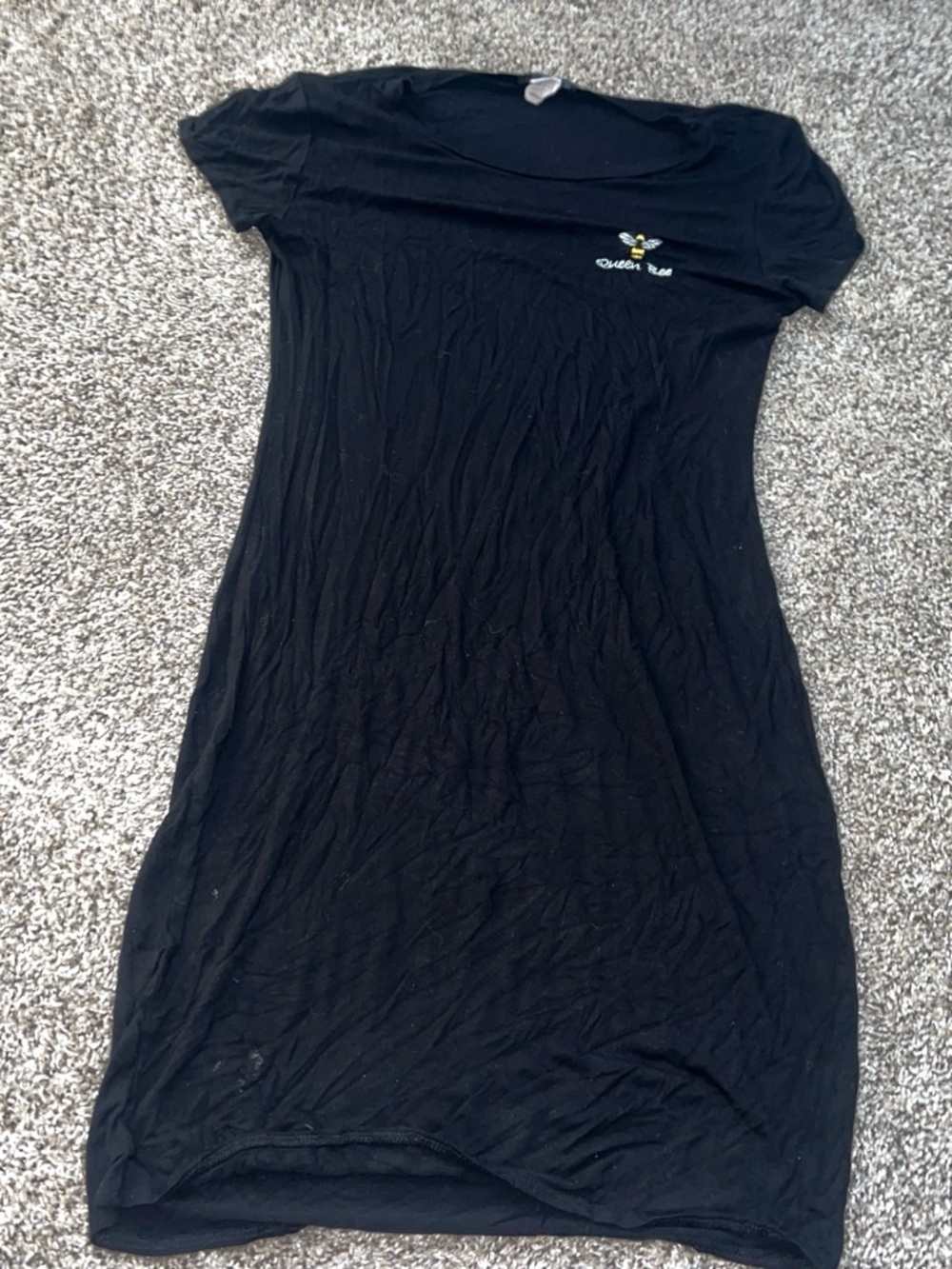 Queen Bee Black Midi Dress